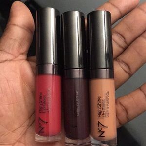 No.7 High shine Lip glosses